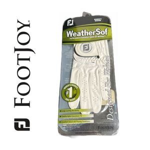 FootJoy WeatherSof Soft Leather-Like Feel Super Grip Golf Glove‎